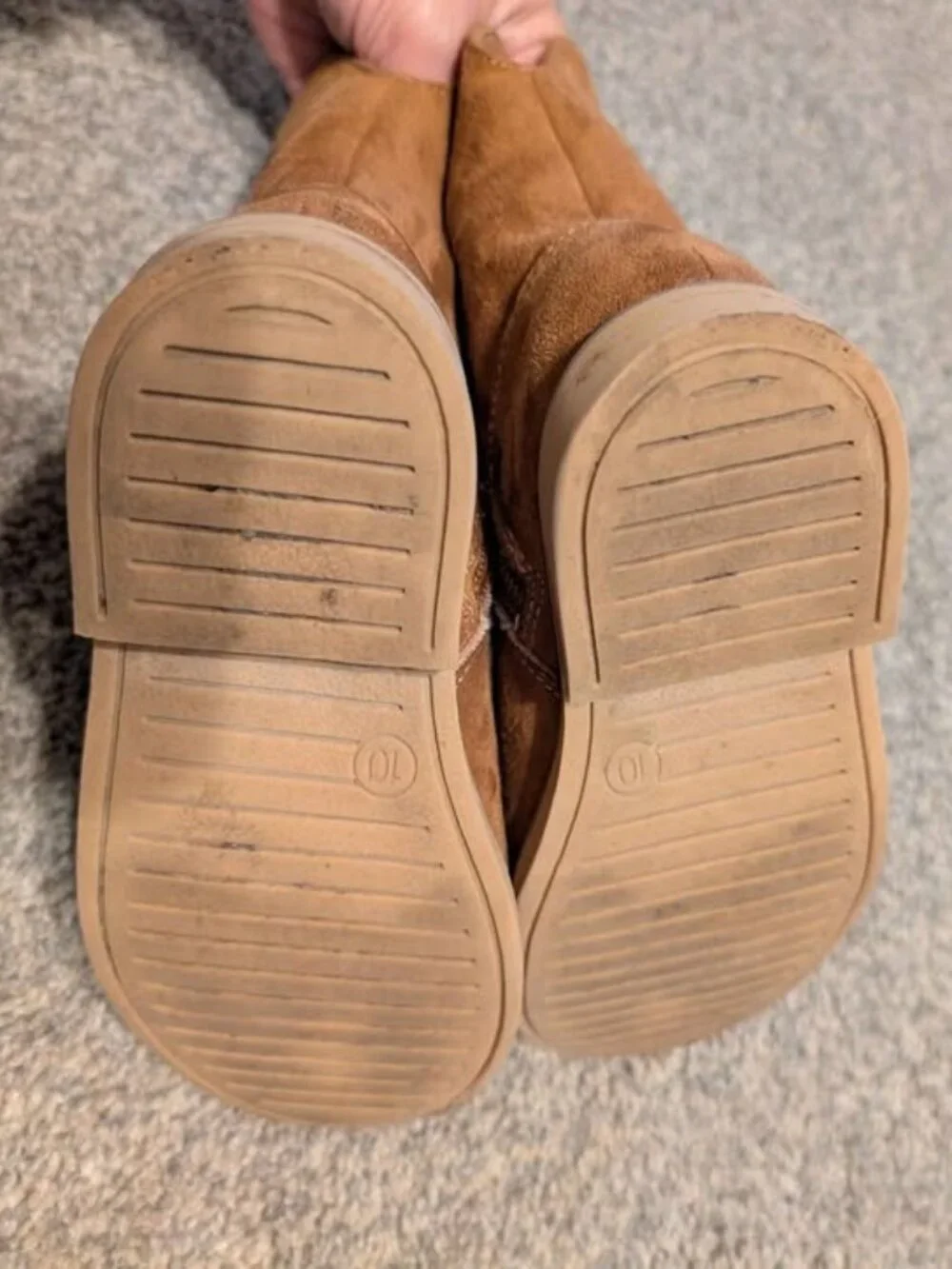 Cat and jack girls boots size 10